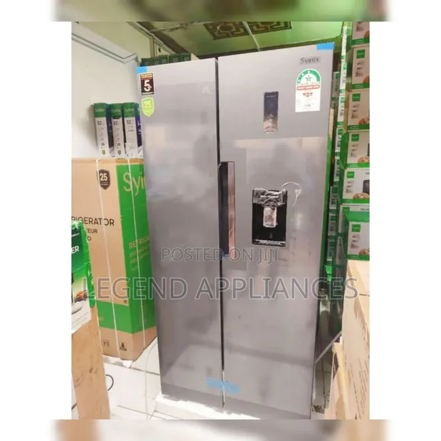 Syinix Side by Side Fridge 460L yenye Dispenser - 1