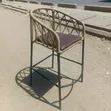 Kiti cha Juu cha Rattan kilichofumwa - 2