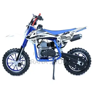 Blue 36V Lithium Kids Dirt Bike - 500W Electric