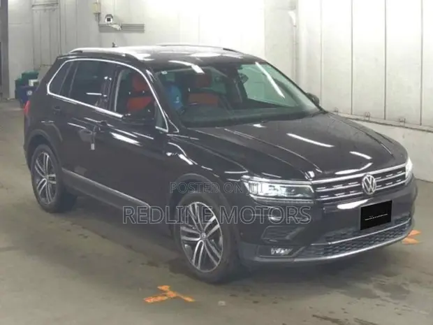 Volkswagen Tiguan 2019 Nyeusi Matt - 1
