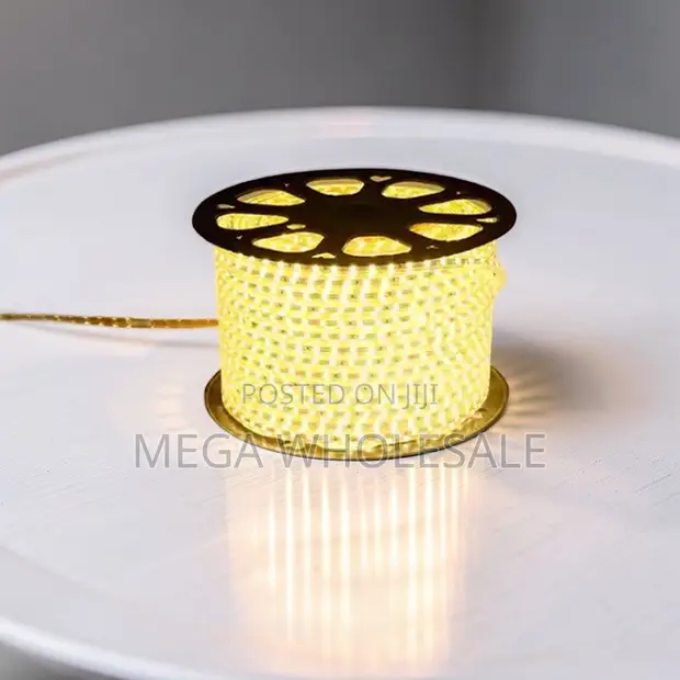 50M SMD Warm White LED Strip Light - 1