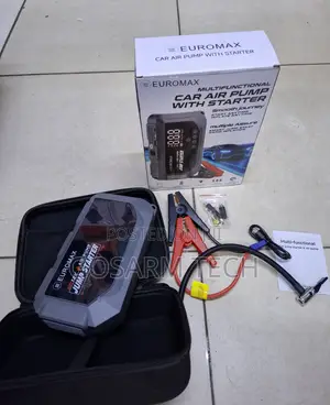 Euromax EMK3 3000A Jump Starter & Digital Air Pump
