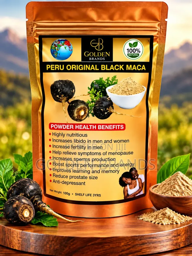 Poda Safi ya Dondoo ya Nyeusi ya Maka ya Kikaboni 100g - 1