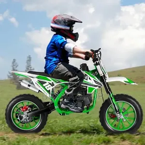 500W 36V Kids Electric Motorbike - CRF 450RX Style Green