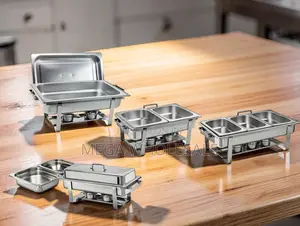 Chafing Dish ya Chuma cha Kutuo 11L Mshono