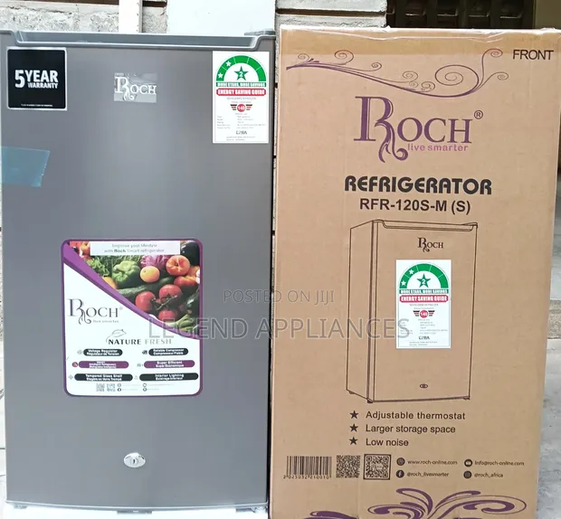 Roch Fridge 92L Nyeupe - 1