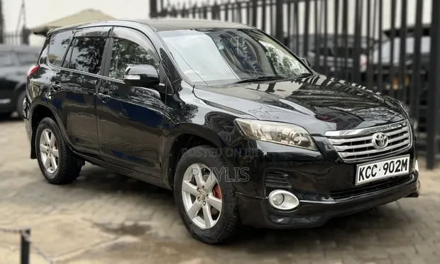 Toyota Vanguard 2008 Nyeusi - 1