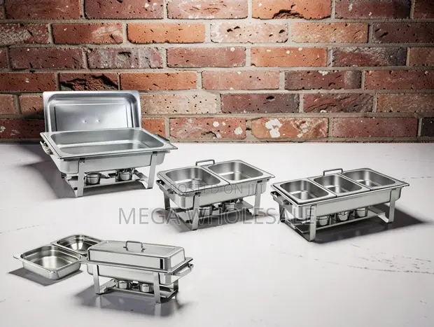 Chafing Dish ya Chuma cha Kutumika Mara 3, 11L - 1