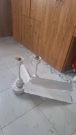 2 White Orient Ceiling Fans - 2