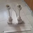 2 White Orient Ceiling Fans - 3