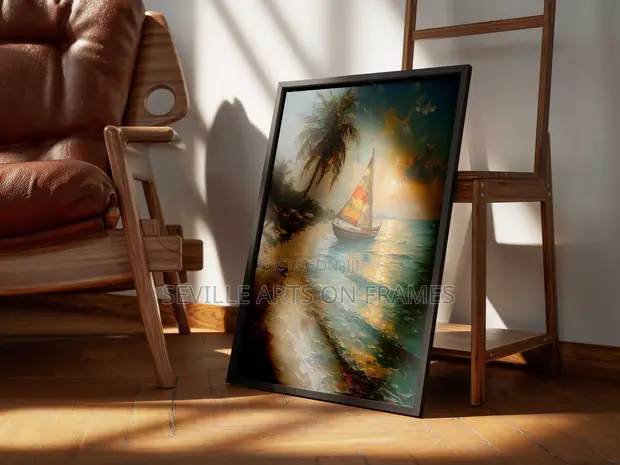 Canvas Art Print - "Pwani Mombasani" - 1