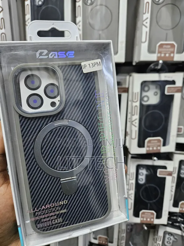 Kifaa cha Simu cha iPhone 13 Pro Max chenye Stand ya Metal - 1