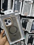 Kifaa cha Simu cha iPhone 15 Pro Max chenye Stand ya Chuma - 2