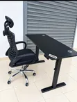 Champion Laptop Study Desk - Electric Adjustable Height - 2