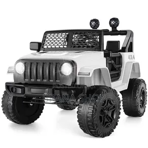 24V 2-Seater Kids Ride-on Truck with Remote Control - White