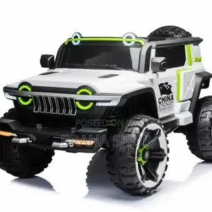Heavy-Duty Kids Electric SUV Jeep WN-502 / WN-1166 - White