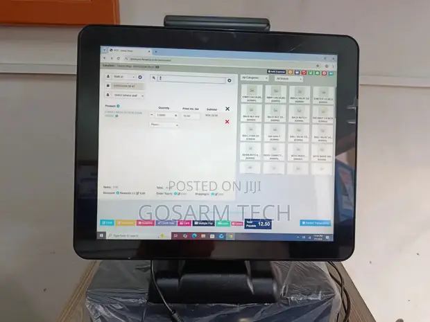 Mfumo Mpya wa POS wa Core i3 All-in-One Wenye Touch Screen (8GB RAM, 256GB SSD) - 1