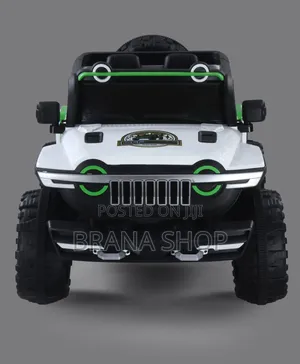 Jeep ya Umeme ya 12V ya Kuendesha na Bluetooth, USB, MP3 & Kidhibiti cha Mbali