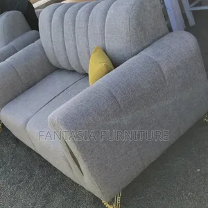 Seti ya Sofa Mbili Nyeusi