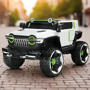12V Electric Jeep for Kids - Remote Control, USB, Bluetooth MP3
