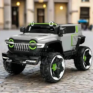 Heavy-Duty 12V Kids Electric SUV Jeep - Grey