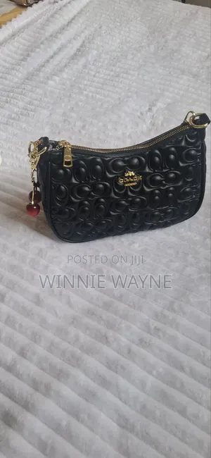 Coach Shoulder Bag with Cherry Charm
