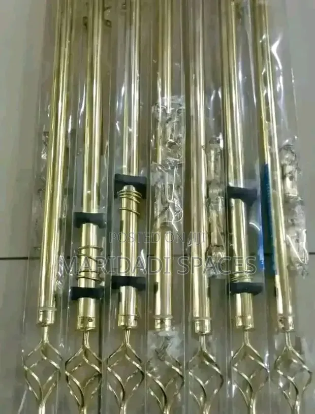 Stylish Expandable Curtain Rods (1m-4m) - 1