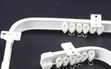 Curved Bendable Curtain Rails - Nyeupe - 1