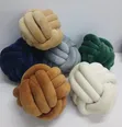 Knot Pillow Round Ball Cushion - Brand New - 1