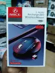 iMICE E-1700 2.4GHz Wireless Mouse Inachajiwa - Nyeusi - 3