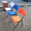 Viti vya Plastiki vya Kukunja Vilivyopakwa Rangi - 3