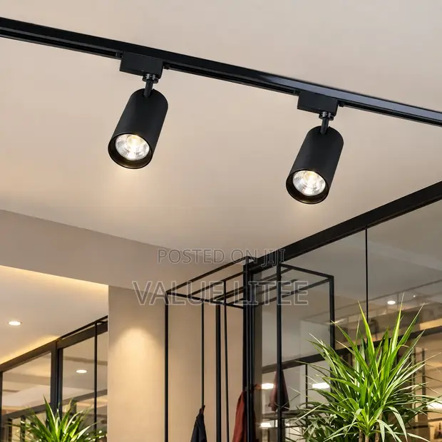 30W COB Tracklight - Black Body, Warm White - 1