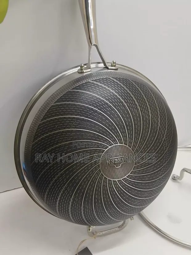4.5L Stainless Steel Honeycomb Soup Pot (30cm) - 1