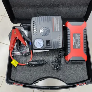 Portable Car Jump Starter Kit na Booster na Tyre Inflator
