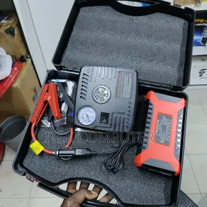 Portable Car Jump Starter Kit & Air Compressor