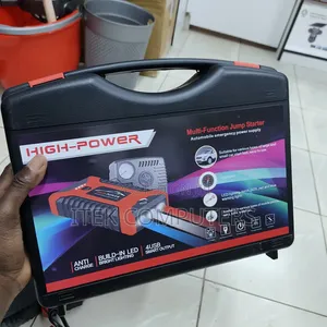 Kifaa cha Kurukisha Gari na Compressor cha Kubebeka