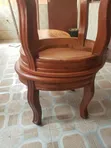 Mahogany Stools (Set of 3) - 5