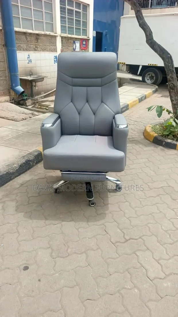 Kiti cha Ofisi cha Kifahari cha Mkurugenzi chenye Kanyagio - 1