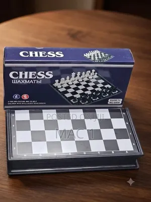 Magnetic Folding Chess Set - Brand New