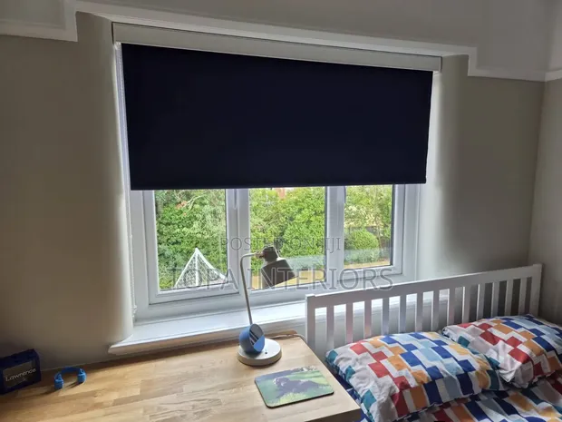 Blackout Bedroom Roller Window Curtain Blinds - 1
