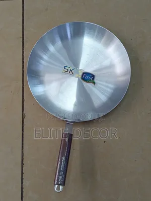 26cm Aluminium Frying Pan with Wooden Handle