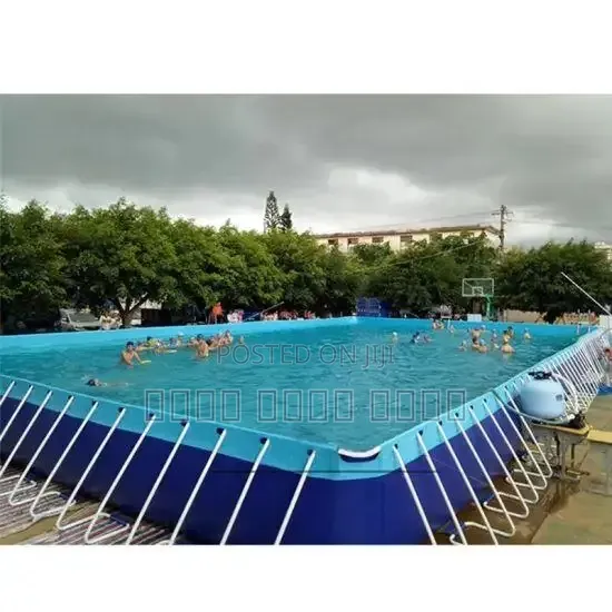 Giant 28m Commercial Swimming Pool with Filtration Systems - 1