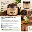 Naturea Coffee Coconut Body Scrub - 200g - 3