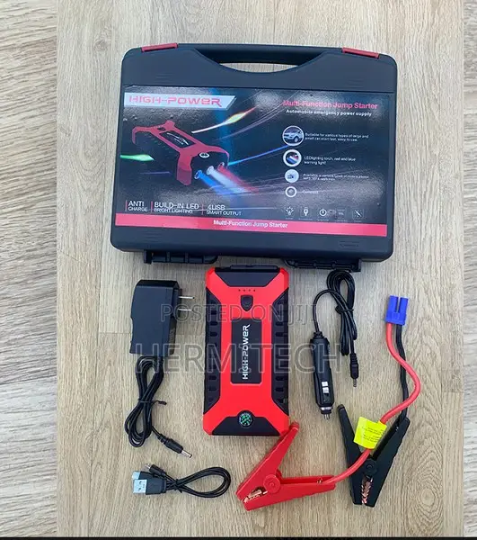 Vehicle Jump Starter Kit with Jumpers - 1