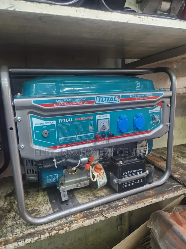 Total 5.5kW Gasoline Generator (TP155001) 7.5 KVA - 1
