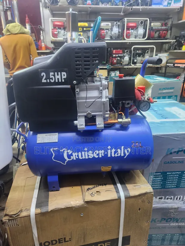 Cruiser Italy 25L 2.5HP Direct Air Compressor - 1