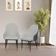 Kiti cha Kula cha Anasa chenye Vitufe - 4