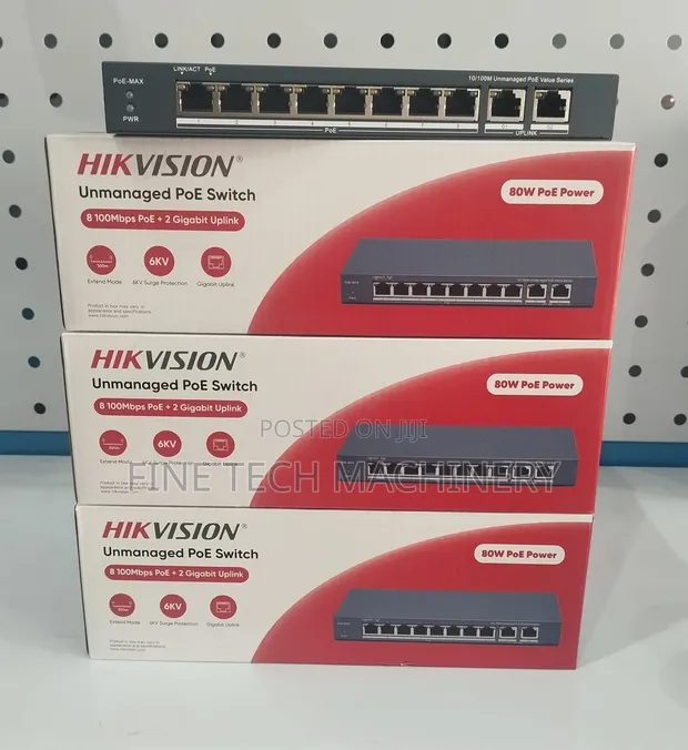 Hikvision Unmanaged PoE Switch DS-3E0310p-E/M(B) - 1