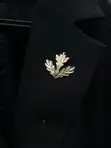 Lapel Pins za Chuma za Unisex - Fedha - 2