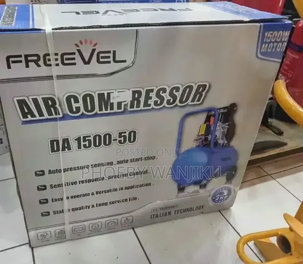 FreeVel 50L Air Compressor - 1